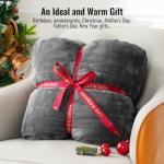 Uttermara 15lbs Full Size Weighted Blanket, Grey