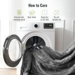 Uttermara 15lbs Full Size Weighted Blanket, Grey