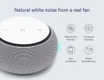 SNOOZ Smart White Noise Machine with Real Fan