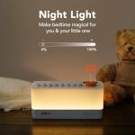 TAKOO Sleep Sound Machine with Bluetooth and Night Light