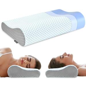 Ergonomic Memory Foam Neck Pillow for Comfort