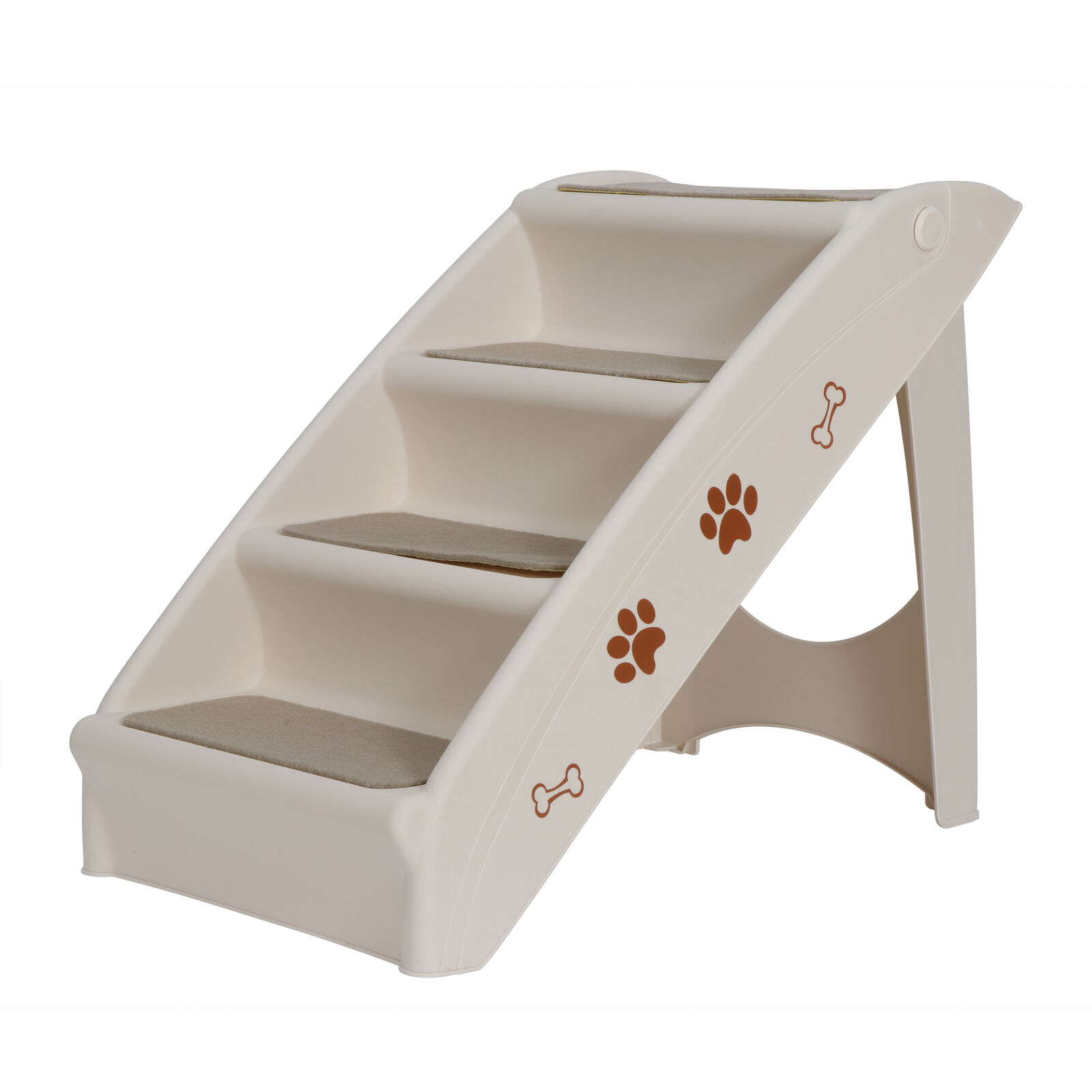 Foldable Dog Stairs with Non-Slip Steps