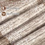 GarveeHome 2x6 Modern Bordered Non-Slip Runner Rug