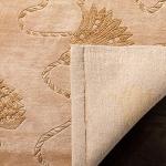 Ivory Hand-Knotted Tibetan Accent Rug - 3' x 5