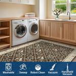 GarveeHome 5x7 Floral Vintage Area Rug