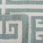 Blue/Ivory 8' x 10' Handmade Wool Area Rug