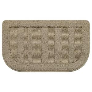 Beqhouse Beige Non-Slip Kitchen Rug Mat