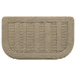 Beqhouse Beige Non-Slip Kitchen Rug Mat
