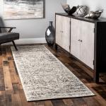 Nuloom Madisson Grey/Ivory Vintage Medallion Area Rug