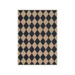 Lahome Checkered Jute 5x7 Area Rug