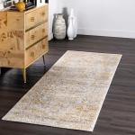 Nuloom Madisson Gold/Ivory Vintage Medallion Area Rug