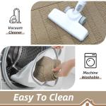 Beqhouse Beige Non-Slip Kitchen Rug Mat