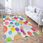 Colorful Non-Slip 5x7ft Area Rug for Home