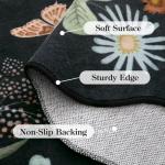 Lahome 5x7 Floral Non-Slip Area Rug