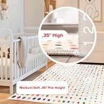 Nuloom Dorie Multicolor Polka Dot Area Rug 3' x 5