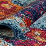 Parker Collection Octagon Rug - 8 Ft Multi Color