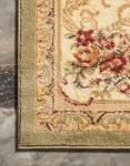 Versailles Collection Floral Motif Area Rug 5' Octagon