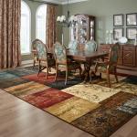 Tepook Modern Geometric Area Rug 4x6