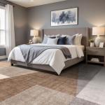 Puino Washable 6x9 Modern Geometric Area Rug