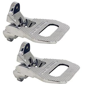 Silver Folding Truck Step - 2 Pack