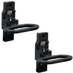 Black Folding Safety Step with Handle - 2 Pack