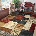Tepook Geometric 8x10 Large Area Rug