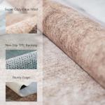 Puino Washable 6x9 Modern Geometric Area Rug