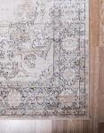 Oregon Collection 6 Ft Square Ivory Low-Pile Rug