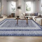 Modern Geometric 5x7 Washable Area Rug