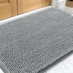 OLANLY Absorbent Dog Door Mat for Muddy Paws