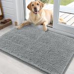 OLANLY Absorbent Dog Door Mat for Paws 36x24