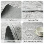 Washable Non-Slip Boho Small Kitchen Rug