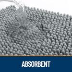 OLANLY Absorbent Dog Door Mat for Muddy Paws