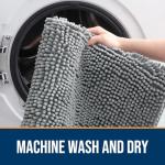 OLANLY Absorbent Dog Door Mat for Muddy Paws