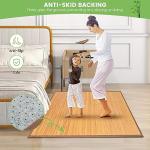 Nightcore 5’ x 8’ Bamboo Area Rug