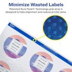Avery Waterproof Round Labels, 2.5" Diameter, 72 Pack