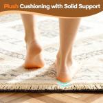 Non-Slip Cushioned Rug Pad Gripper 2x3 Ft
