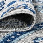 JONATHAN Y Paisley High-Low Area Rug 5x8