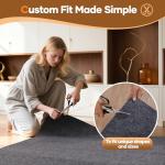 Non-Slip Cushioned Rug Pad Gripper 2x3 Ft
