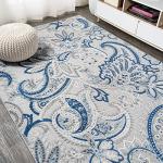 JONATHAN Y Paisley High-Low Area Rug 5x8