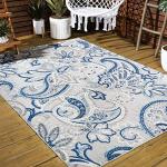JONATHAN Y Paisley High-Low Area Rug 5x8