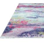 Luul Home Non Slip Rugs 4x6 Modern Abstract Easy Silk Rubber Backing Soft Area Rug for Living Room Easy to Clean Non Shedding Kitchen for Bedroom Indoor Carpet (Lilac - Purple, 4x6)