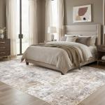 UERMEI Washable Area Rug for Living Room, Bedroom