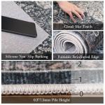 Washable Non-Slip 8x10 Boho Area Rug