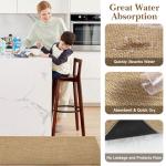 SofterCharm Non-Slip Washable Kitchen Rug Set