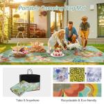 Lahome 6x9ft Floral Non-Slip Outdoor Rug