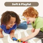 Large Washable Kids Road Rug 4'x6' for Playroom