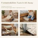 Beige Vintage Washable 8x10 Area Rug