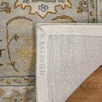 Heritage Collection Light Grey 9' x 12' Area Rug