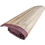 Bamboo Bath Rug with Fabric Edging, Water-Resistant
